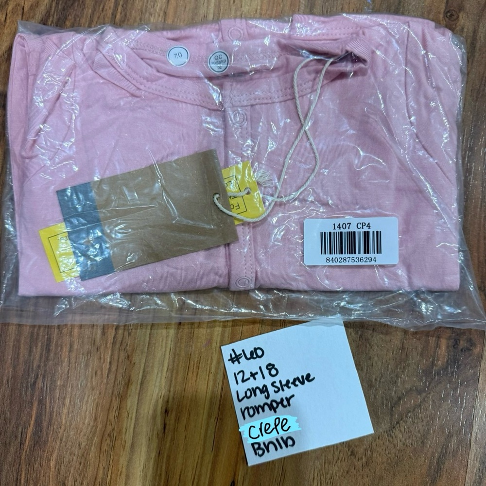 Kyte BABY crepe Bodysuit